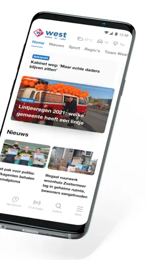 Omroep West | Nieuws | Sport | screenshot