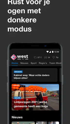 Omroep West | Nieuws | Sport | screenshot