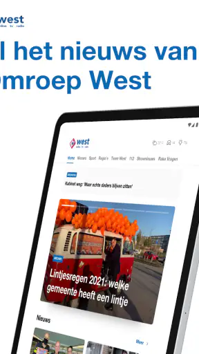 Omroep West | Nieuws | Sport | screenshot