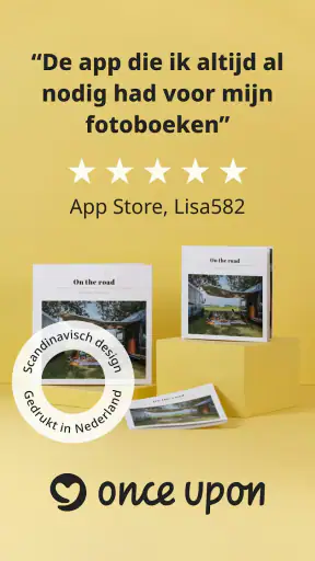 Once Upon | Fotoboek maken screenshot