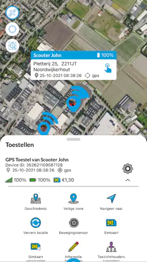 One2Track GPS horloges screenshot
