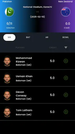 Onset Champions Trophy screenshot