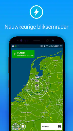 Onweeralarm Weerplaza screenshot
