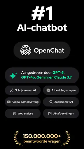 Open Chat - AI bot-applicatie screenshot