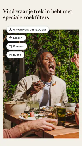 OpenTable screenshot