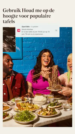 OpenTable screenshot