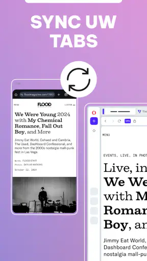 Opera-browser beta screenshot
