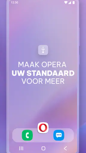 Opera-browser met AI screenshot