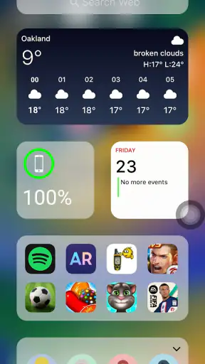 Opstartprogramma iOS 18 screenshot