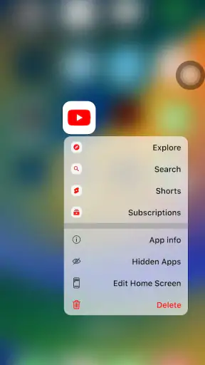 Opstartprogramma iOS 18 screenshot