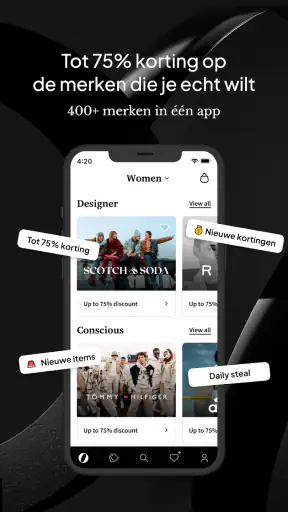 Otrium - jouw fashion outlet screenshot