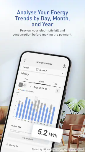 Panasonic Comfort Cloud screenshot