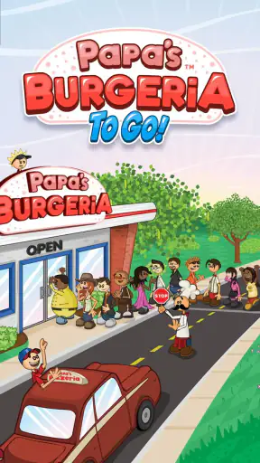 Papa's Burgeria To Go! screenshot