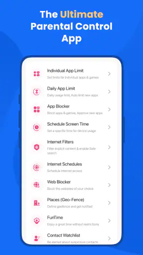 Parental Control FamilyTime screenshot