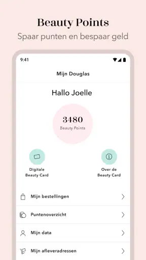 Parfumerie Douglas screenshot