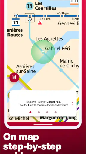 Paris Metro – Map and Routes screenshot