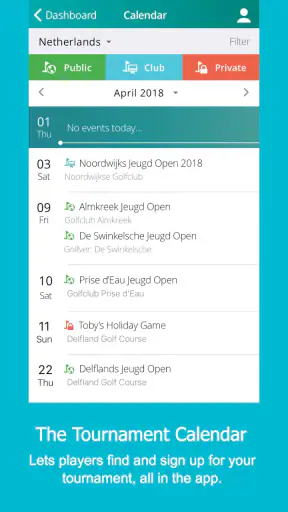 PARROW - Live Golf Scoring screenshot