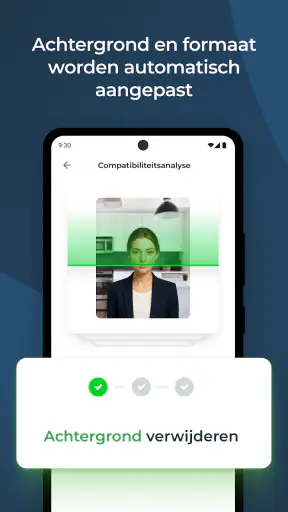 Pasfoto voor Paspoort en ID screenshot