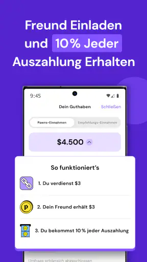Pawns.app: Geld Verdienen App screenshot