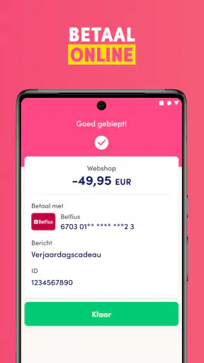 Payconiq by Bancontact screenshot