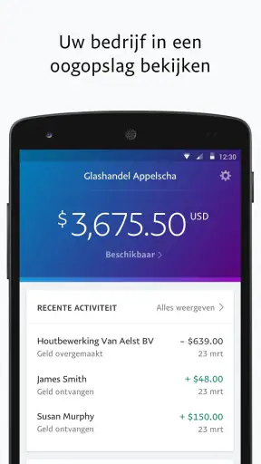 PayPal Business screenshot