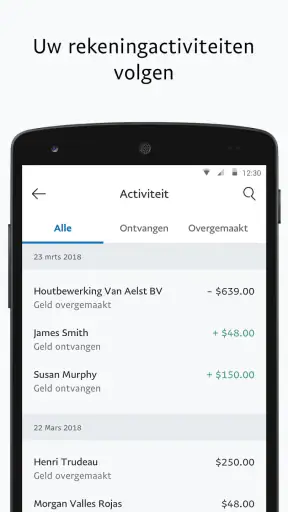 PayPal Business screenshot