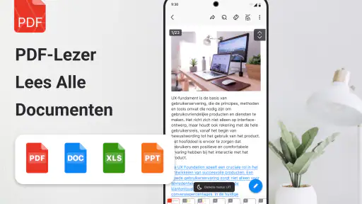 PDF-lezer, Alle PDF-lezer screenshot