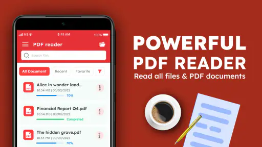 PDF-lezer: documentviewer screenshot