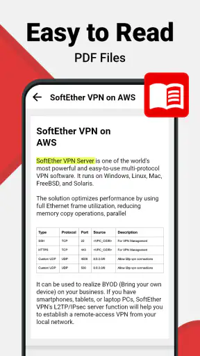 PDF LEZER - PDF Reader screenshot