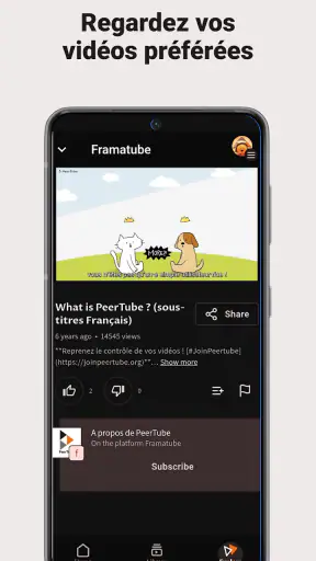 PeerTube screenshot