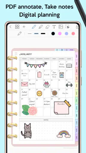Penly: Digital Planner & Notes screenshot