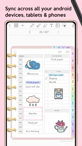 Penly: Digital Planner & Notes screenshot