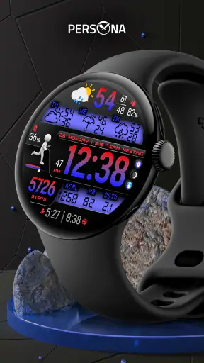 PER36 Digital Watch Face screenshot