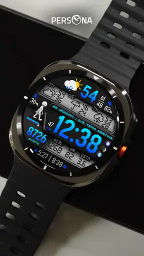 PER36 Digital Watch Face screenshot