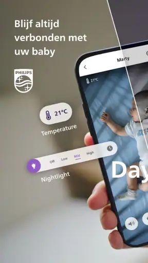 Philips Avent Baby Monitor+ screenshot