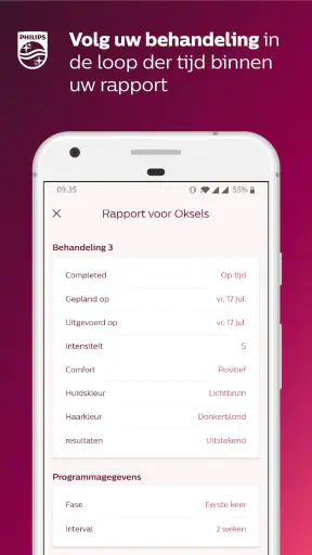 Philips Lumea IPL screenshot