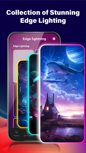 Phone Call Screen Theme 3D App screenshot