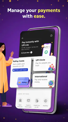 PhonePe UPI, Payment, Recharge screenshot