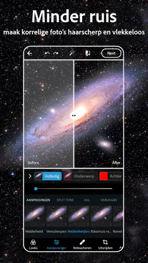Photoshop Express Bewerken screenshot