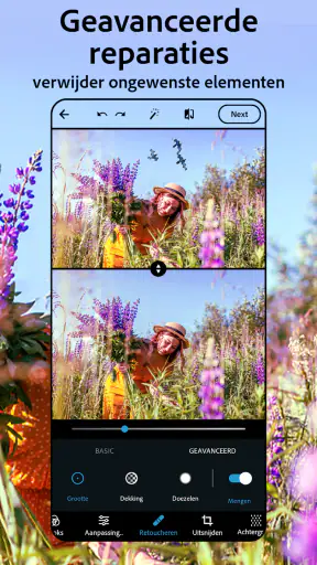 Photoshop Express Bewerken screenshot