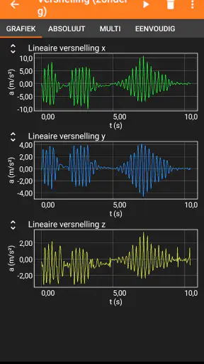 phyphox screenshot