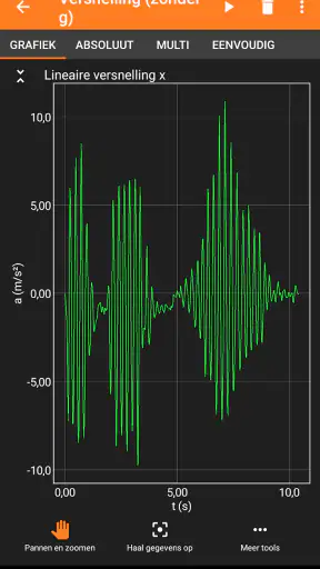 phyphox screenshot