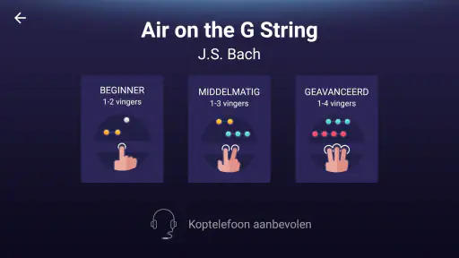 Piano-app van Yokee screenshot