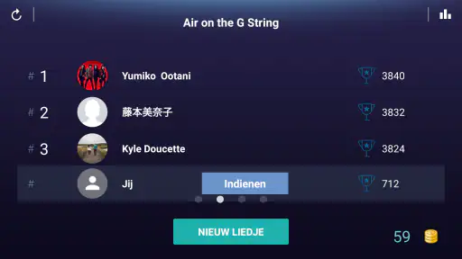 Piano-app van Yokee screenshot