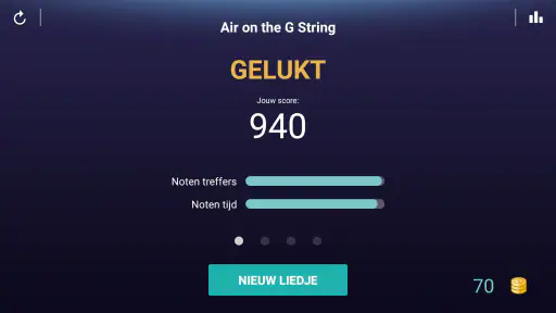 Piano-app van Yokee screenshot