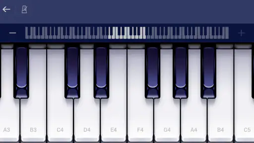 Piano-app van Yokee screenshot