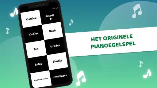 Pianotegels Klassieke spellen screenshot