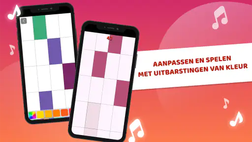 Pianotegels Klassieke spellen screenshot