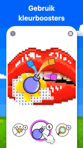 Pixel Art - Kleuren op nummer screenshot