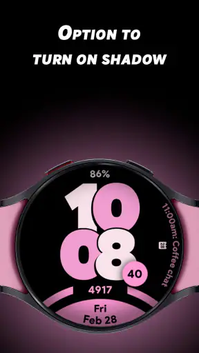 Pixel Sporty Pro - Watch face screenshot